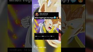 Vegeta power🥶🔥goku vegeta dragonball dragonballsuper dbz dbd dbs ytshorts [upl. by Noirrad]