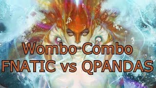 Dota 2  FNATIC wombo combo vs QPANDAS  Fragbite Masters [upl. by Spancake196]