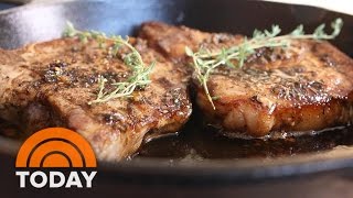 OneSkillet Sweet And Sour Pork Chops Are The Perfect Dinner Solution  TODAY [upl. by Oicam]