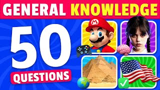 QUIZ How Good Is Your General Knowledge 🧠📚🤓 How Smart Are You [upl. by Ajiram]