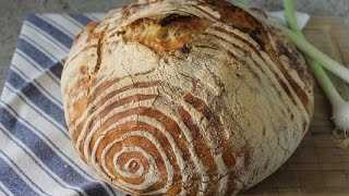 Okneti das Brot ohne Kneten [upl. by Yenhoj]