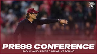 CAGLIARITORINO  PRESS CONFERENCE MISTER VANOLI🎙️ [upl. by Shepherd474]