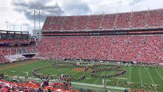 Clemson University Tiger Marching Band Pregame 91821vs Georgia Tech with Flyover [upl. by Edvard]