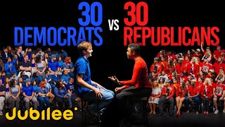 60 Republicans vs Democrats Debate the 2024 Election  Middle Ground [upl. by Suinotna]