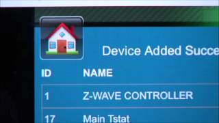 How to set up Z wave devices on VAM Vista Automation Module [upl. by Eibreh809]