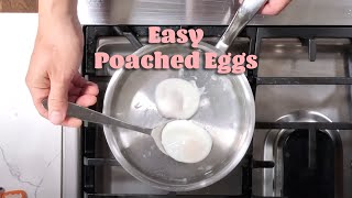 Easy Poached Egg  Kenjis Cooking Show [upl. by Schuster]