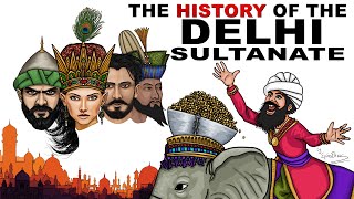 Who were the Sultans of DelhiConquest of India Mongol invasionsDelhi Sultanate History [upl. by Anerac8]