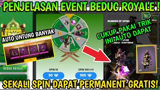 TERNYATA BEGINI  CARA DAPAT BUNDLE HUNTSMAN amp HADIAH LAINYA DI EVENT BEDUG ROYALE BOOYAH LEBARAN [upl. by Brittne]