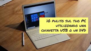 Come reinstallare Windows 10 pulito [upl. by Gough]