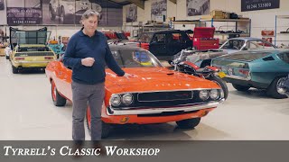 Dodge Challenger RT 426 Hemi  what makes this V8 engine so revered  Tyrrells Classic Workshop [upl. by Aras]