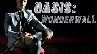 HUBRISmusic  OASIS Wonderwall  Cover Electric Guitar Solo Uplifting Folky Acoustic [upl. by Halil]