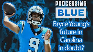 Processing Blue Bryce Young is starting again this week but whats his future in Carolina [upl. by Aiekram]