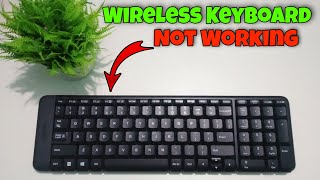 How To Fix Wireless Keyboard Not Working Problem 🔥🔥 [upl. by Mathia473]