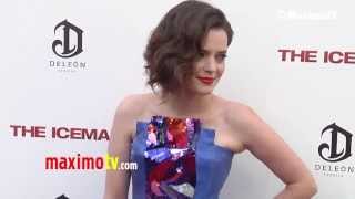 Roxane Mesquida quotThe Icemanquot Premiere ARRIVALS [upl. by Inaj191]