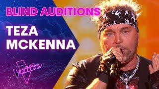 Teza McKenna Performs Billy Idols Rebel Yell  The Blind Auditions  The Voice Australia [upl. by Grizelda]