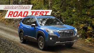 2022 Subaru Forester Wilderness  MotorWeek Road Test [upl. by Eillen648]