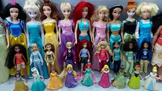 Disney Princess Doll Makeover  DIY Miniature Ideas for Barbie  Wig Dress Faceup and More DIY [upl. by Narad860]