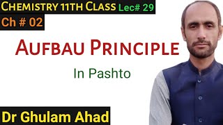 Aufbau Principle  Chemistry 11th Class  Dr Ahad [upl. by Lisette]