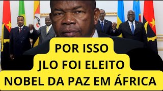 PRESIDENTE ANGOLANO JOÃO LOURENÇO ELEITO CAMPEÃO DA PAZ E DA RECONCILIAÇÃO EM ÁFRICA [upl. by Doralin962]