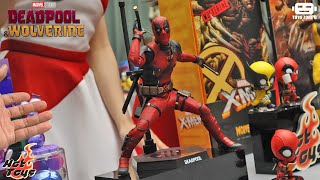 First Look Hot Toys Deadpool3  Iron Man Mark III Red amp Chrome  Wolverine Brown Suit [upl. by Berta]