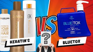 Difference Between Bluetox And Keratin  कितना Repair Long Lasting Benefits  Salonfact [upl. by Peltz]