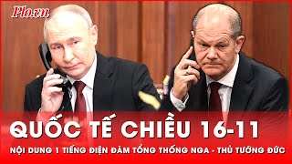 Quốc tế chiều 1611 Nga  Đức nối lại đàm phán sau 2 năm tương lai Ukraine đã được định đoạt [upl. by Dow663]