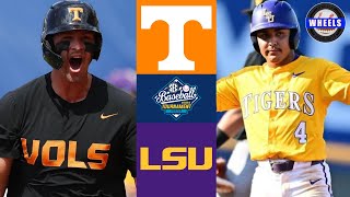 1 Tennessee vs 11 LSU  SEC Championship  2024 College Baseball Highlights [upl. by Herbie]