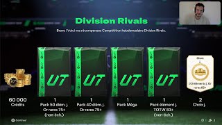 🏅RÉCOMPENSES DIVISION RIVALS DIV 2  FC25 LIVE ✨ [upl. by Philcox267]