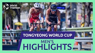 Race Highlights  2024 TONGYEONG WORLD TRIATHLON CUP  Men [upl. by Hoppe]