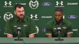 Colorado State Football Players Weekly Press Conference  Week 4 2023 [upl. by Neetsirhc]