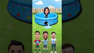 ¿Quién arreglará la piscina ¿Ronaldo Messi o MrBeast [upl. by Caras244]