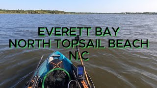 Everett Bay North Topsail Beach NC With Extra Commentary [upl. by Guod904]