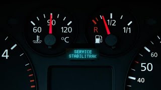 GM Service StabiliTrak Light Error and Cruise Control Fixes [upl. by Adihaj]