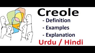 What is Creole  Sociolinguistics  Urdu  Hindi [upl. by Ikiv]