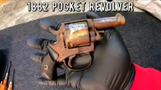 Gun restoration 1882 British Bulldog Revolver [upl. by Nilak]