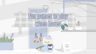 Fun games to play when bored [upl. by Anerom251]