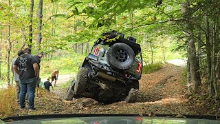 Ford Bronco tackles the mountains of Vermont [upl. by Brown]