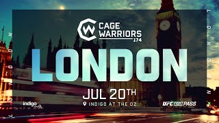 Cage Warriors 174 Early Prelims  Main Card is LIVE at 1230pm PT EXCLUSIVELY on UFC FIGHT PASS [upl. by Fianna678]