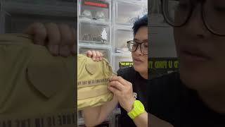 Human made military pouch large  beige colour shorts shortvideo [upl. by Esirec702]