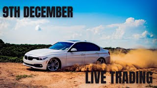 9 December Live Intraday Trading in Telugu Top Strategies amp RealTime Tips for Beginners [upl. by Boleyn]