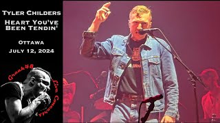 Tyler Childers  quotHeart Youve Been Tendinquot  Ottawa  July 12 2024 [upl. by Longmire]