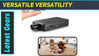 WiFi Mini Camera The Ultimate Stealth Nanny Cam [upl. by Nodearb]