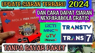 cara nonton siaran nasional tanpa isi paket di nexparabola •update siaran nexparabola terbaru 2024 [upl. by Krisha82]