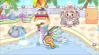 Jibi Land  Princess Castle  Evolution of dragon [upl. by Essej]