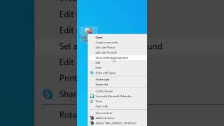 How to Set Any Image at the Desktop Background in Windows 10  Hindi [upl. by Leirum]