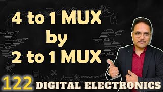 4 to 1 Multiplexer Design Using 2 to 1 Multiplexers Detailed Explanation and Circuit [upl. by Spalla]