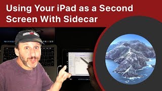 Using Your iPad as a Second Screen For Your Mac With Sidecar [upl. by Enitsrik76]