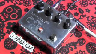 EL MUSICO LOCO Blisterlily charismatic overdrive guitar effects pedal demo [upl. by Quick]