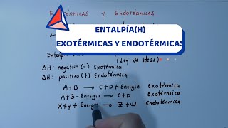 ENTALPÍA DE REACCIÓN EXOTÉRMICAS Y ENDOTÉRMICAS [upl. by Darryl307]