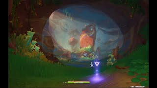 Guide How to Unlock Teticpac Peaks Hidden Cave  Genshin  ALL 6 Graffiti Stone Locations [upl. by Retsub232]